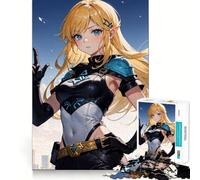 Anime Elf Girl Adult Jigsaw Puzzles1000 Pieces Brain Game Gift High Precision Die Cut Relaxing Indoor Group Activity (38x52cm)