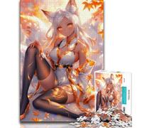 Anime Elf Girl Puzzles 1000 Pieces for Adults,Challenging Game And Family Play for Is Ideal As A Gift for The Whole Family (50x75cm)
