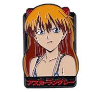 Anime Enamel Pin Ayanami Rei Brooches Badge Accessories, Klein, Non-precious metal