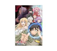 Anime Even Given The Worthless “Appraiser”Class, I’m Actually The Strongest Poster Canvas Poster Wall Art Decor Print Picture Paintings for Living Room Bedroom Decoration 24x36inch(60x90cm)
