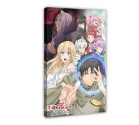 Anime Even Given The Worthless “Appraiser”Class, I’m Actually The Strongest Poster Canvas Poster Wall Art Decor Print Picture Paintings for Living Room Bedroom Decoration 12x18inch(30x45cm)