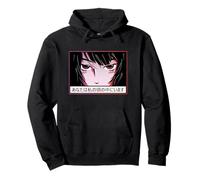 Anime Eyes You’re In My Head Japanese Text Design Pullover Hoodie