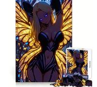 Anime Fairy 1000 Teenager Pieces Jigsaw Puzzle Brain Development Unwind Easily Clean Join Warm Xmas Gift (38x52cm)