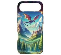 Anime Fantasy Dragon Castle Mountains Landscape Scenery Case for iPhone Air