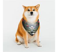 Anime Fantasy Pet Scarf Stylish Triangle Bid Scarf Bandana Pet Accessory,Washable Pet Kerchief for Girl Boy Dogs or Cats Small