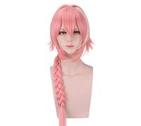 Anime Fate Apocrypha Rider Astolfo Pink Long Braid Wig Cosplay Costume Heat Resistant Synthetic Hair Men Women Cosplay Wigs