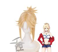 Anime Fate Grand Order Mordred Ponytail Wig Cosplay Costume Fate/Apocrypha Heat Resistant Synthetic Hair Women Wigs