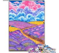 Anime Field Puzzles for Adults Teens 1000pc Puzzle, for Age 14+ Fun Games Fun Activities at Home, Birthday Gifts, Travel Gifts (50x75cm)