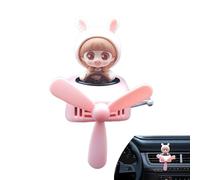 Anime Figure Aromatherapy Diffuser | Cartoon Car Odor Air Freshener, Funny Car Air Diffuser, Car Interior Accessories for Air Vent, 3.14x3.07x1.96 Inch