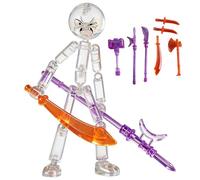 Anime Figure - Flexible Pose Collectibles, 7 Types Fighting Tools Assembly, Action Statue Set, Movable Joint Maneuquin, Character Hardware, Display Model for Adults Teens Bedside Table Bookshelf