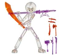 Anime Figure Model - Multi Joint Character, Action Toy Figurine | Self Assembly Moving Structure, 3D Articulated Robot Display Accessory For Bedside Table Bookshelf Home Playroom