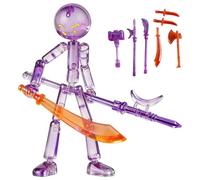 Anime Figure Model - Multi Joint Character, Action Toy Figurine | Self Assembly Moving Structure, 3D Articulated Robot Display Accessory For Bedside Table Bookshelf Home Playroom