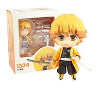 Anime Figures Agatsuma Zenitsu, Kimetsu no Yaiba Figure Demon Nendoroid Action Figures Toy Anime Characters Figure Model