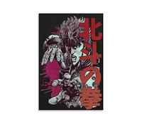 Anime Fist of The North Star Hokuto No Ken Poster Canvas Art Poster And Wall Art Picture Print Modern Family Bedroom Decor Posters 24x36inch(60x90cm)