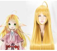 Anime Fox Demon Cosplay Wigs Su Shan Su Su 100CM Cosplay Wigs Halloween Carnival Cosplay Women Wigs