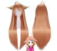 Anime Fox Demon TuShan SuSu TuShan Honghong Matchmaker Cosplay Wigs with Fox Ears Cosplay Costume Accessory 100CM Halloween COS A wig with ear