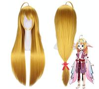 Anime Fox Demon TuShan SuSu TuShan Honghong Matchmaker Cosplay Wigs with Fox Ears Cosplay Costume Accessory 100CM Halloween COS B wig with ear