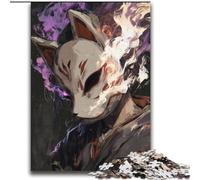 Anime Fox Mask Boy 2000 Piece Jigsaw Puzzles for Teenagers Gifts, Classic Educational Games Beautiful Decoration (70x100cm)