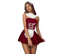Anime French Maid Dress Anime Cosplay Outfits Sexy Maid Servant Cosplay Lingerie Set Lolita French Valentines Day Outfit Fancy Sexy Outfit Dress Up for The Bedroom Lingerie For Women Sets