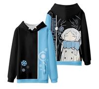 Anime Frieren: Beyond Journey's End Hoodie/T-shirt/Pant, Sousou no Frieren 3D Graphic Printed, Elastic Waist Pants, Frieren Cosplay Costume Gift (Hoody 2, 2XL)