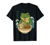 Anime Frog Eating Ramen Japanese Ramen Japan T-Shirt