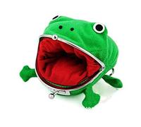 Anime Frog Plush Coin Purse, Cute Cartoon Pouch Small Money Bag Wallet, Novelty Cosplay Accessory Gift for Kids Teens