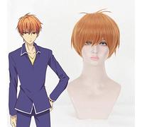 Anime Fruits Basket Cosplay Wigs Kyou Souma Cosplay Wig Heat Resistant Synthetic Wig Hair Halloween Carnival Party Game Wigs