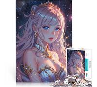 Anime Galaxy PrincessPuzzles for teenagers 1000 Piece Stress Reliever Staycation Kill time Enhance love between couples 38x26cm
