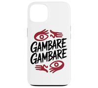 Anime GAMBARE GAMBARE Japanese Motivation Case for iPhone 13