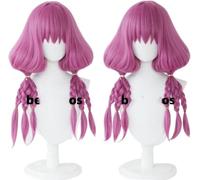 Anime Game Frieren: Beyond Journey's End Cosplay Wig Aura Wig Heat Resistant Synthetic Wig Halloween Christmas Weekend Costume Party Role Play+Wig Cap