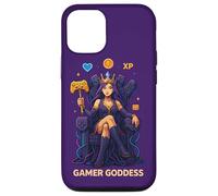 Anime Gamer Queen Video Game Player XP Throne Gamer Goddess Case for iPhone 12/12 Pro