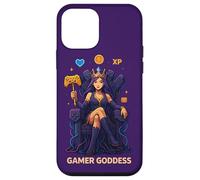 Anime Gamer Queen Video Game Player XP Throne Gamer Goddess Case for iPhone 12 mini