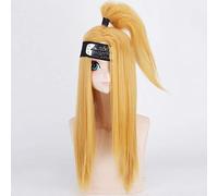 Anime Gintama cosplay wig Kagura Yoshihara Orange Red Short braided wigs Halloween Cosplay costume Heat Resistant Synthetic Hair One Size PL-467 Kijima wig