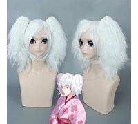 Anime Gintama cosplay wig Kagura Yoshihara Orange Red Short braided wigs Halloween Cosplay costume Heat Resistant Synthetic Hair One Size Gintoki wig PL-516