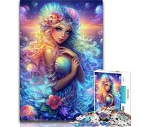 Anime Girl 1000 Piece Jigsaw Puzzles for Adults & Teens,Challenging To Complete But Fun And Humorous Unique Home Decor And Gifts (38x26cm)
