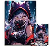 Anime Girl 1000Pc Adults Jigsaw Puzzle Difficult Puzzles for Adults Birthday Gift Idea Challenging Brain Teaser Game 1000 PCS(38x26cm)