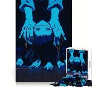 Anime Girl Bound by Strings Jigsaw 1000 Pieces for Teenagers Cognitive Boost Slow Leisure Tight Lock Thoughtful Xmas (38x26cm)