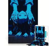 Anime Girl Bound by Strings Puzzle for Adults 1000 Pieces Memory Play Game Firm Fit Secure Assembly Meaningful Connection Building Game (38x26cm)