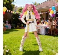 Anime Girl Cosplay,Halloween Costumes Cosplay - Fantasy Dress Up - for Girls Role Playing Themed Party Stage Performance Holiday Gathering School Event