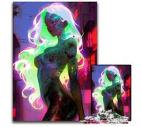 Anime Girl Cute 1000 Pieces Puzzles for Adults Challenging Puzzles for Teenagers Family Game Night BrainChallenging Gift Idea 1000 PCS(75x50cm)