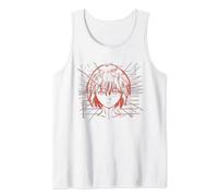 Anime Girl Face Sketch Woman Tank Top