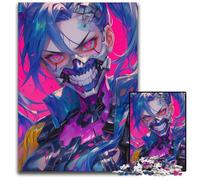 Anime Girl Futuristic Jigsaws 1000 Pieces for Adults Challenging Puzzles for Birthdays Holidays Best for Christmas 1000 PCS(75x50cm)
