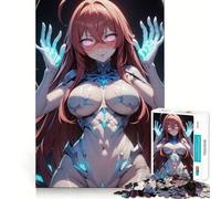 Anime Girl in Futuristic Armor Jigsaw 1000 Pieces Focus Building Toy Zero Gap Rewarding Activity for Rainy Days (50x75cm)