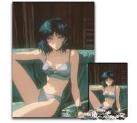 Anime Girl in Lingerie 1000 Piece Jigsaw Puzzles for Adults Paper Puzzles for Parents Lovers Friends Age 14 1000 PCS(38x26cm)