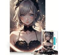 Anime Girl Isis Jigsaw Puzzle 1000 Pieces Cognitive Fun Play High Precision Die Cut Unique Gift for Stress Relief (38x52cm)