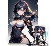 Anime Girl Jigsaw Puzzle 1000 Piece for Teenagers Memory Build Vivid Color Playful Challenge Great Gift (50x75cm)