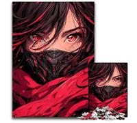 Anime Girl Jigsaw Puzzles for Adults 1000 Piece Impossible Jigsaw Puzzles for Adults Perfect for Family Fun on Holidays 1000 PCS(38x26cm)