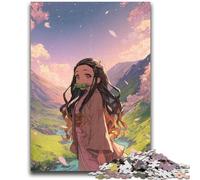 Anime Girl Jigsaw Puzzles for Adults 1000 Piece Puzzle, Toy Intellectual Game Artists Collection, Fine Art 50X75CM