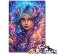 Anime Girl Jigsaw Puzzles for Adults 1000 Pieces, Suitable for Ages 14 And Up Improve Memory Gifts Ideas 50x75cm