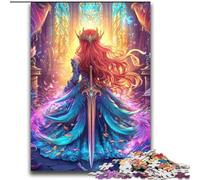 Anime Girl Jigsaw Puzzles for Adults 2000 Pieces, Fun Games Every Piece Is Unique - Challenging Family Fun Game (70x100cm)